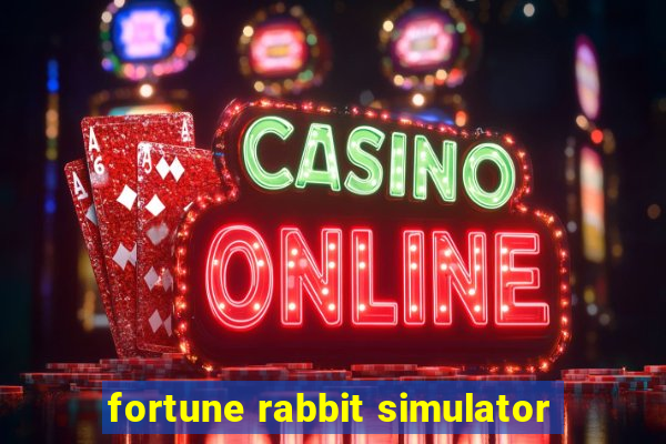 fortune rabbit simulator